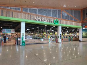 Woolworths Kingaroy supermarket drainage — Auswave Products stainless steel channels