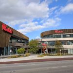 Westfield Carousel Shopping Centre drainage — Auswave Products stainless steel urinal drains