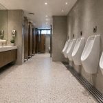 Westfield Mount Druitt amenities drainage — Auswave Products stainless steel urinal grates