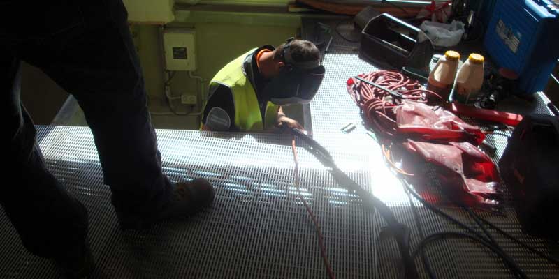 Auswave stainless steel bathroom drainage — commercial retail maintenance specification