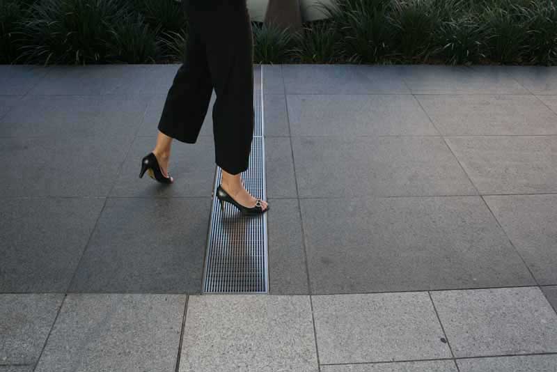 Auswave stainless steel civil drainage — food safe fresh food retail specification