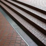 PJ Mould Community Park drainage Yarra Ranges — Auswave Products curved stainless steel drains